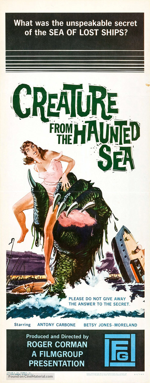 Creature from the Haunted Sea - Movie Poster