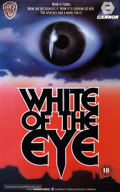 White of the Eye - British VHS movie cover