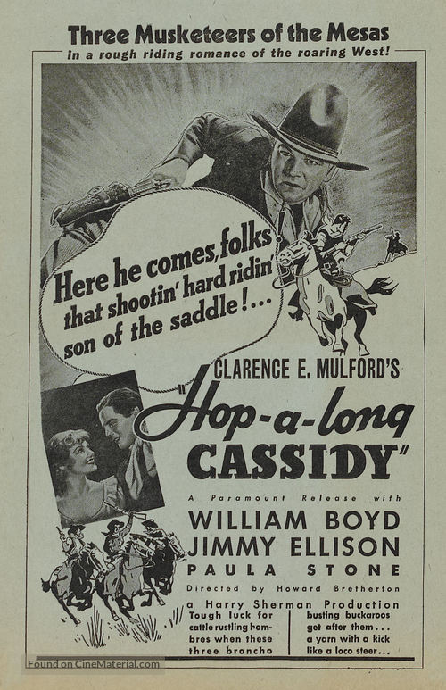 Hop-Along Cassidy - poster