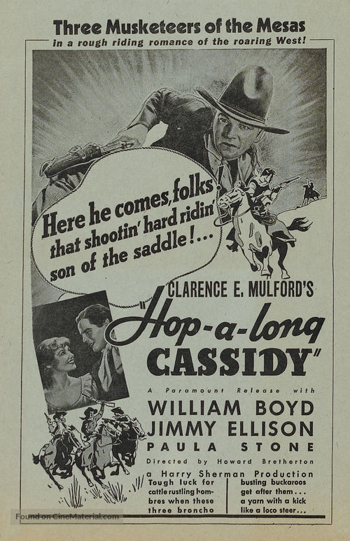 Hop-Along Cassidy - poster