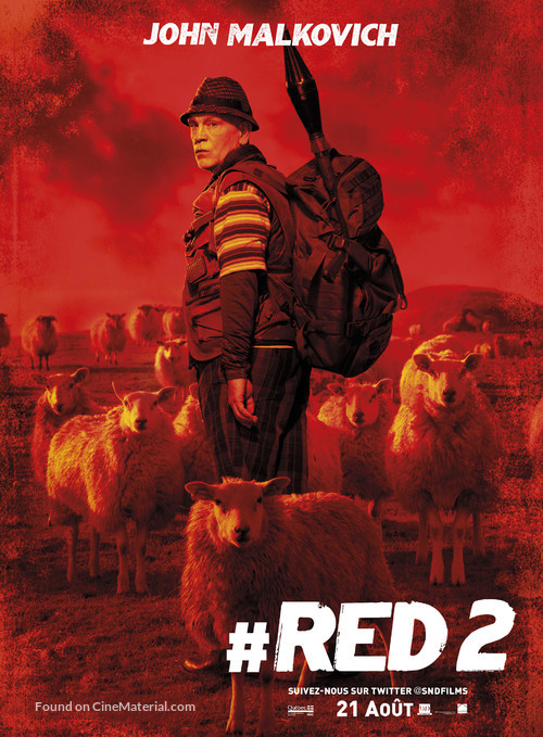 RED 2 - French Movie Poster