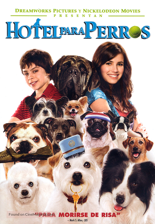 Hotel for Dogs - Argentinian DVD movie cover