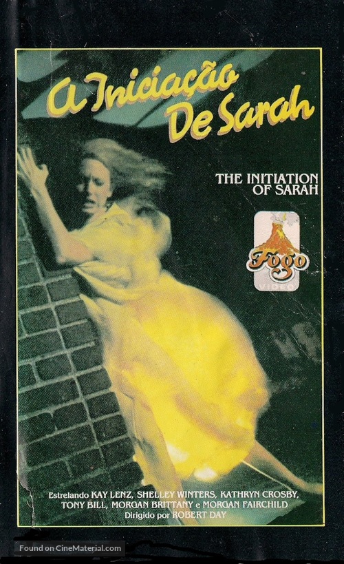 The Initiation of Sarah - Brazilian VHS movie cover