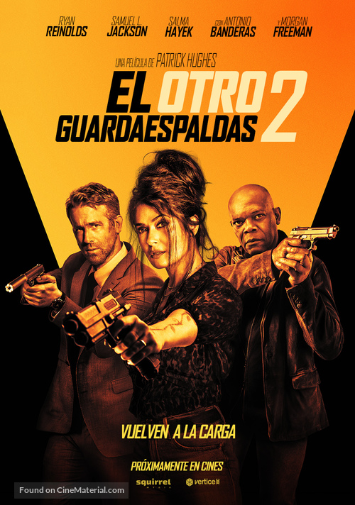 The Hitman&#039;s Wife&#039;s Bodyguard - Spanish Movie Poster