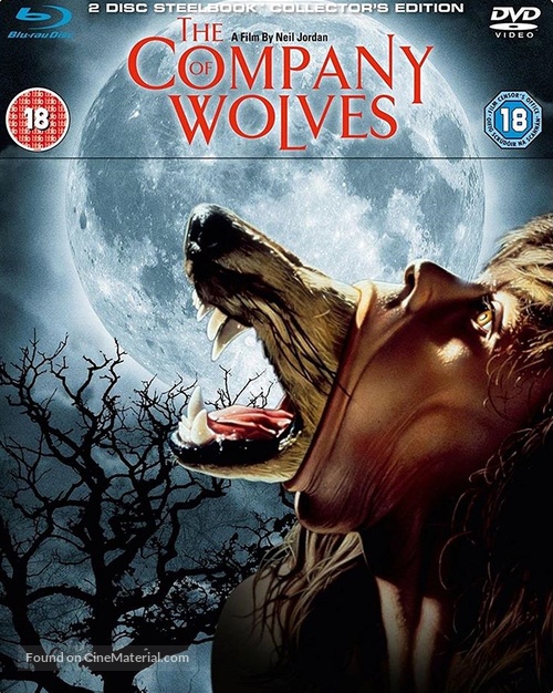The Company of Wolves - British Blu-Ray movie cover