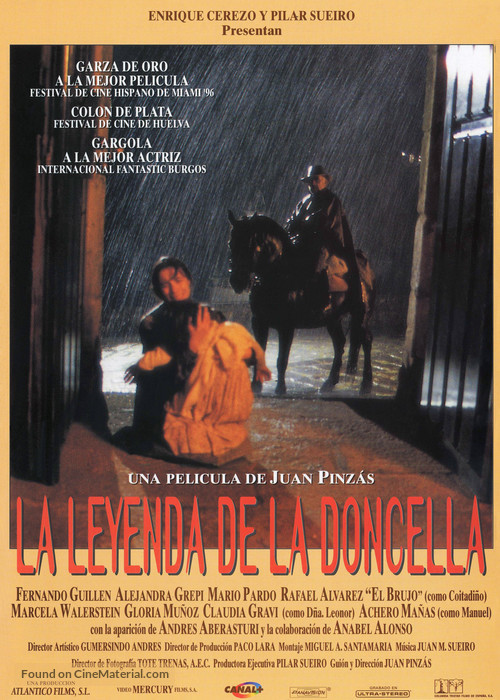 Leyenda de la doncella, La - Spanish Movie Poster