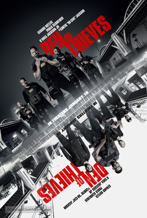 Den of Thieves - Theatrical movie poster