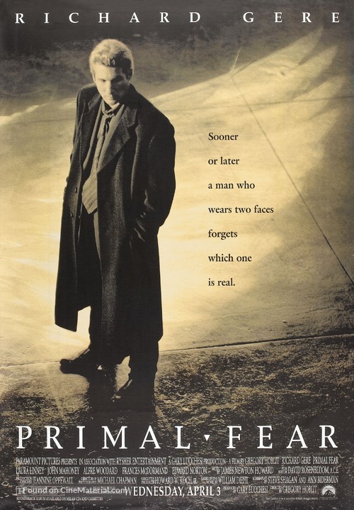 Primal Fear - Movie Poster