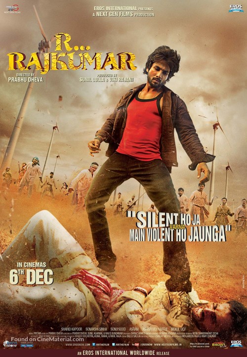 R... Rajkumar - Indian Movie Poster