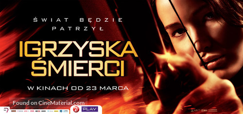 The Hunger Games - Polish Movie Poster