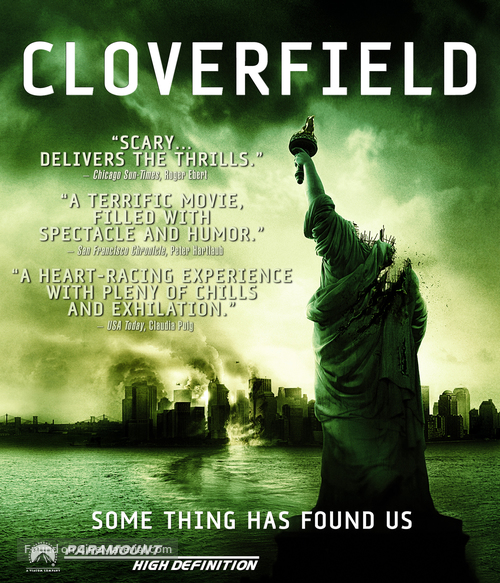 Cloverfield - Blu-Ray movie cover