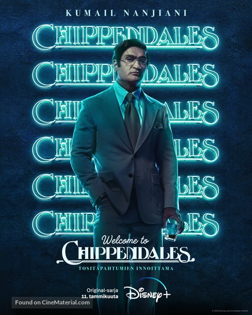 Welcome to Chippendales - Finnish Movie Poster