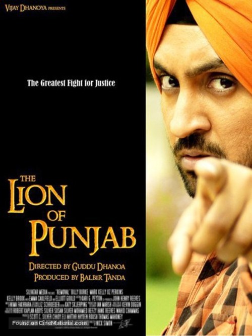The Lion of Punjab - Indian Movie Poster