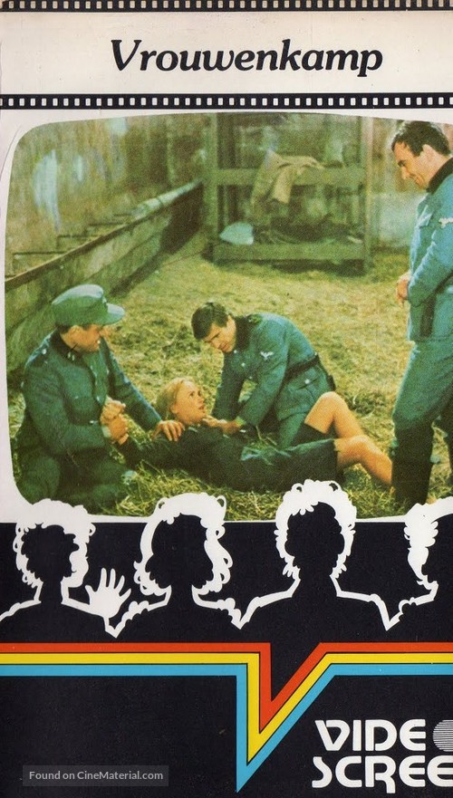 La svastica nel ventre - Dutch VHS movie cover