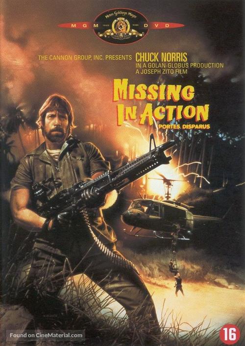 Missing in Action - Dutch DVD movie cover