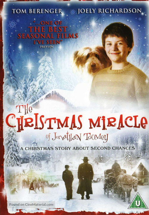 The Christmas Miracle of Jonathan Toomey - British DVD movie cover