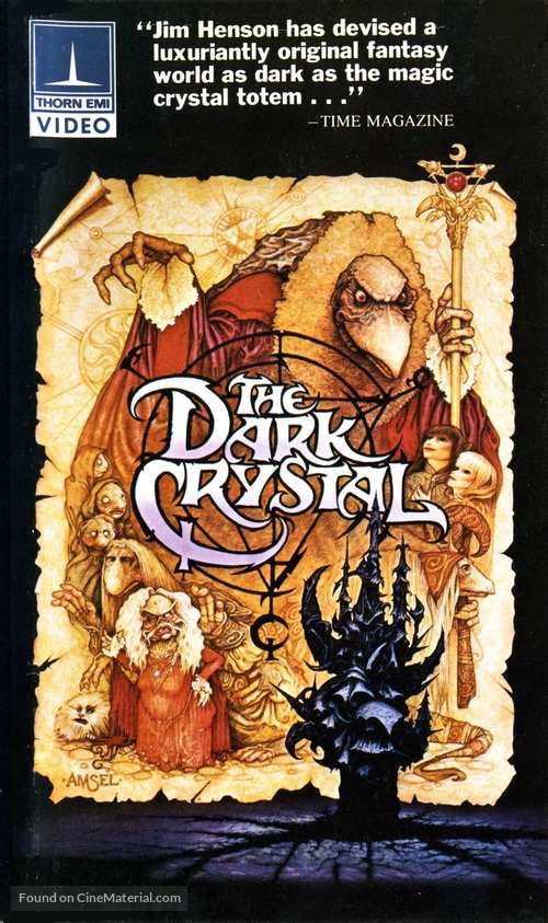 The Dark Crystal - VHS movie cover
