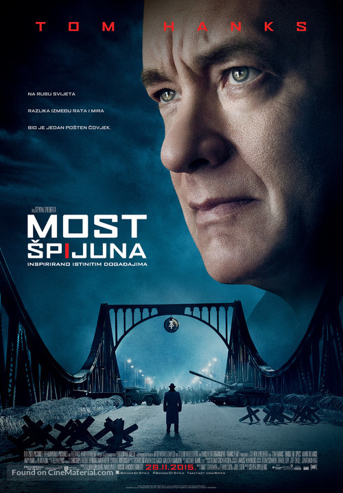 Bridge of Spies - Croatian Movie Poster