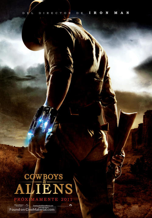 Cowboys &amp; Aliens - Argentinian Movie Poster