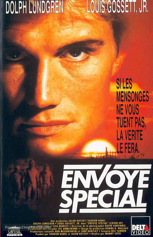Cover Up - French VHS movie cover