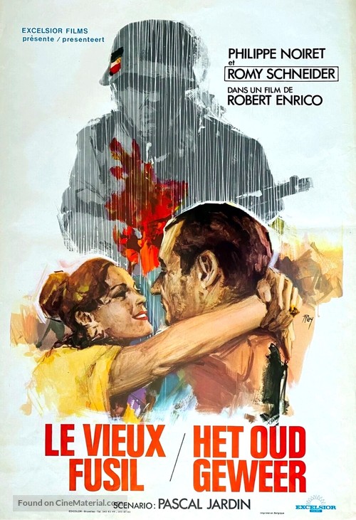 Le vieux fusil - Belgian Movie Poster