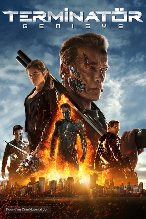 Terminator Genisys - Turkish Movie Cover