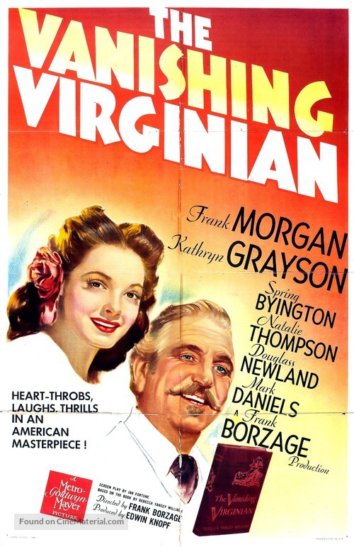 The Vanishing Virginian - Movie Poster