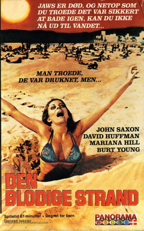 Blood Beach - Danish VHS movie cover