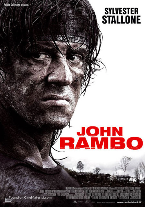 Rambo - Italian Movie Poster