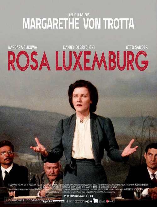 Rosa Luxemburg - French Re-release movie poster