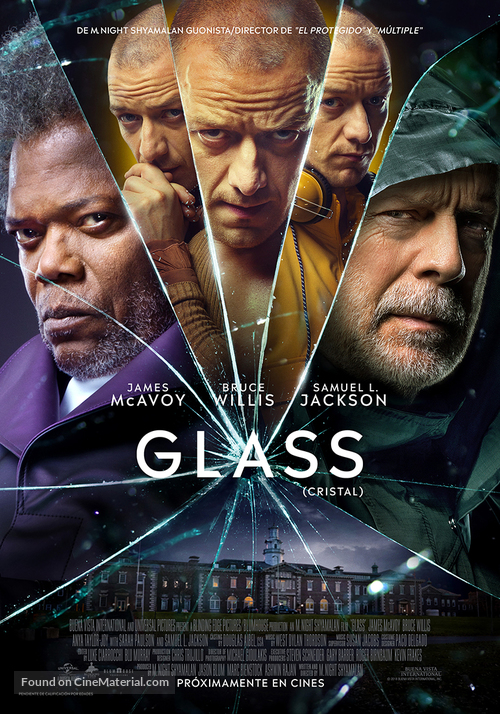 Glass - Spanish Movie Poster