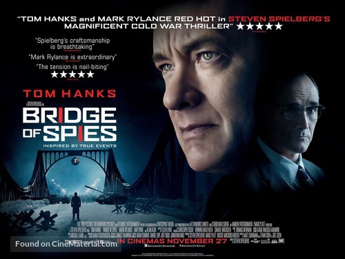 Bridge of Spies - British Movie Poster