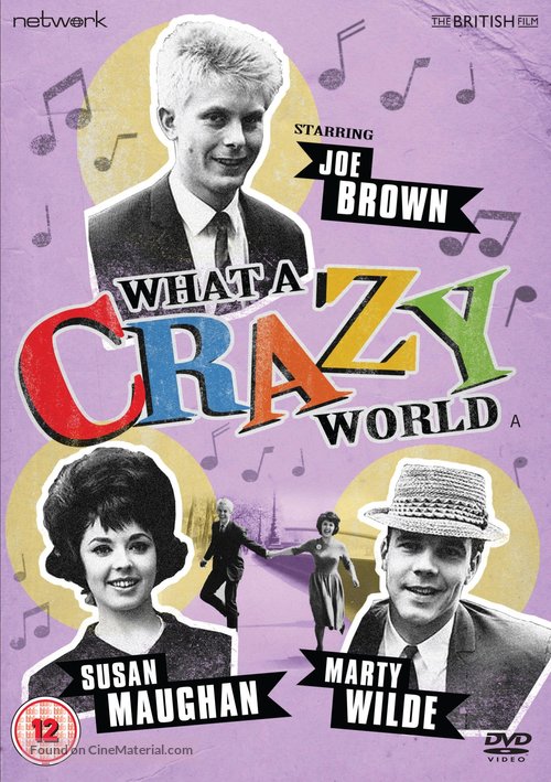What a Crazy World - British DVD movie cover