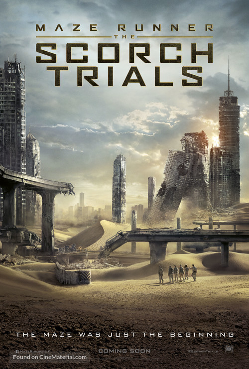 Maze Runner: The Scorch Trials - British Movie Poster