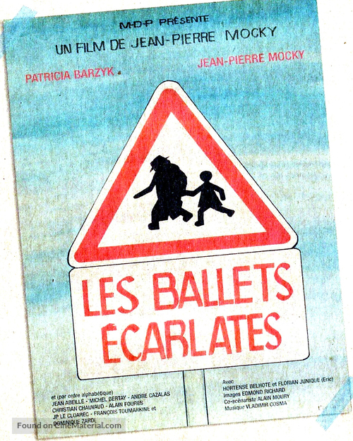 Les ballets &eacute;carlates - French Movie Poster
