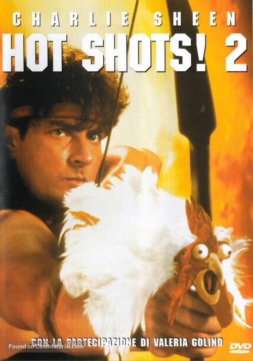 Hot Shots! Part Deux - Italian DVD movie cover