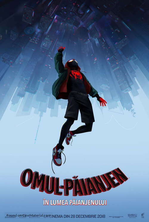 Spider-Man: Into the Spider-Verse - Romanian Movie Poster