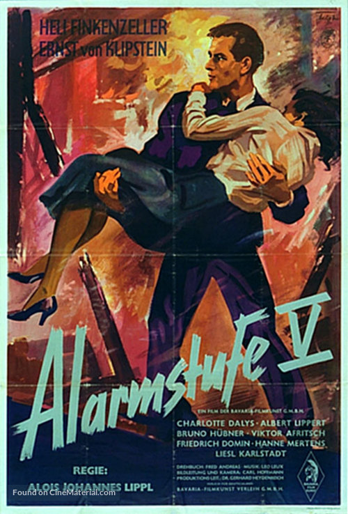 Alarmstufe V - German Movie Poster