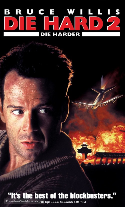 Die Hard 2 - VHS movie cover