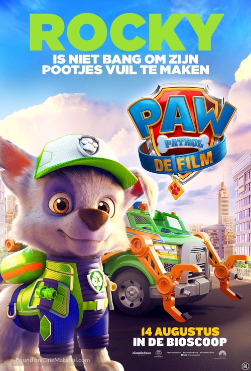 Paw Patrol: The Movie - Dutch Movie Poster