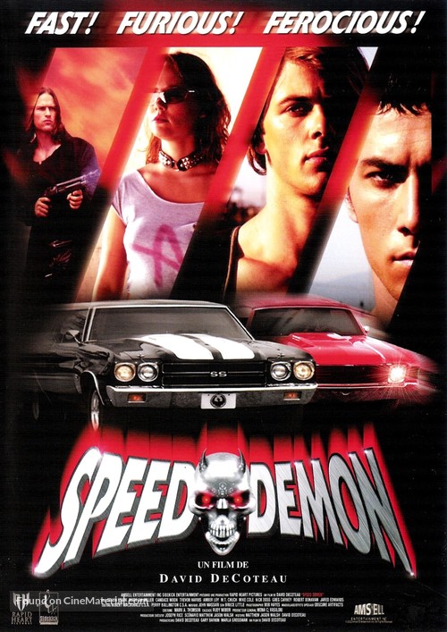 Speed Demon - French DVD movie cover