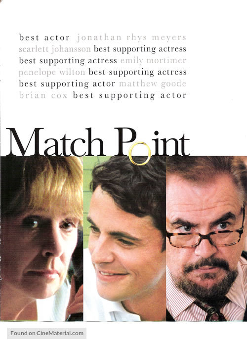 Match Point - For your consideration movie poster