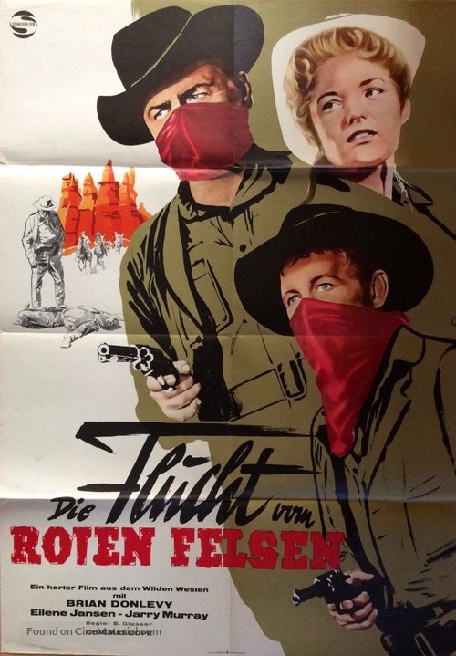 Escape from Red Rock - German Movie Poster