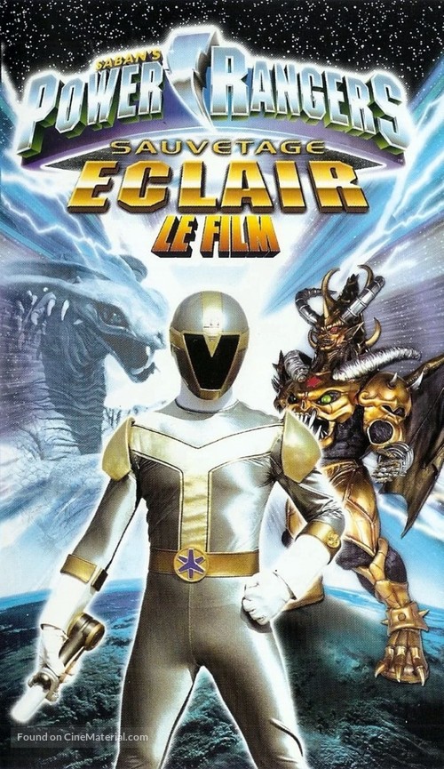Power Rangers Lightspeed Rescue - Titanium Ranger: Curse of the Cobra - French VHS movie cover
