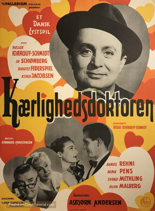 K&aelig;rlighedsdoktoren - Danish Movie Poster