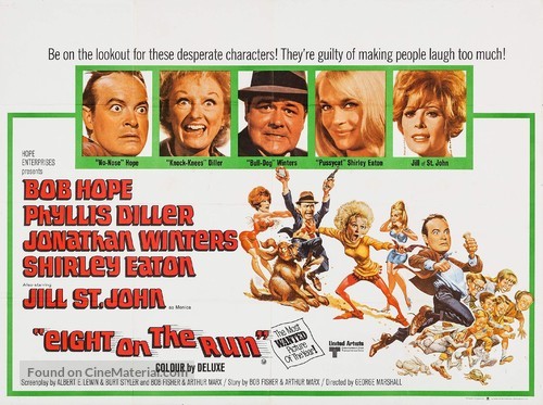 Eight on the Lam - British Movie Poster