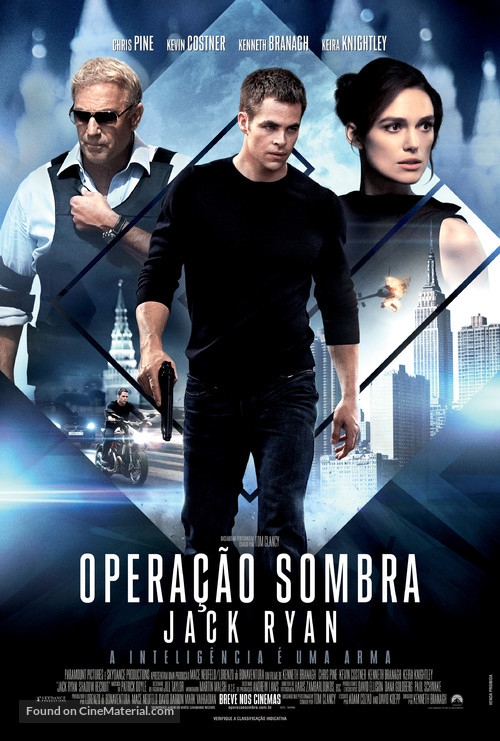 Jack Ryan: Shadow Recruit - Brazilian Movie Poster