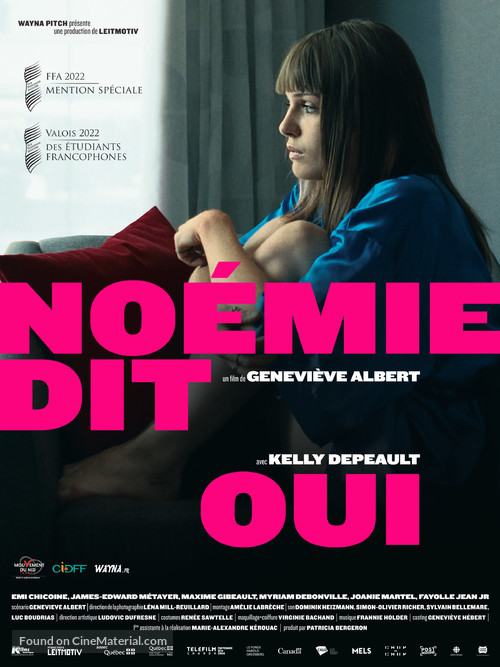 Noémie dit oui (2022) French movie poster