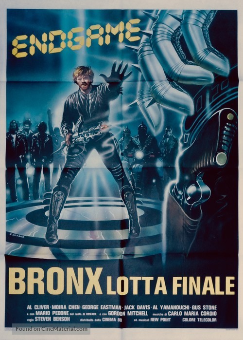 Endgame - Bronx lotta finale - Italian Movie Poster