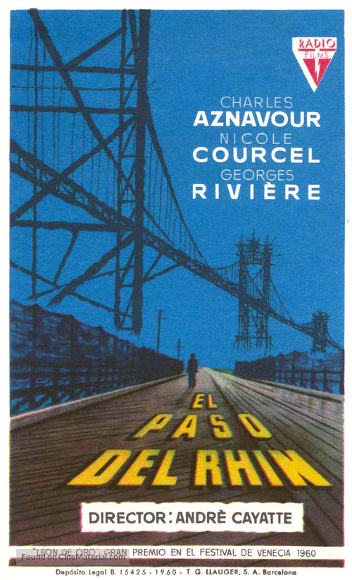 Passage du Rhin, Le - Spanish Movie Poster